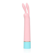 Mini Rabbit Vibrator with USB Charger - Arctic Blue