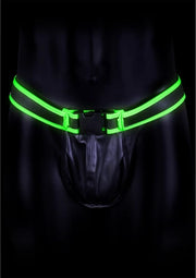 Jockstrap with Buckle - Glow in the Dark - S/M