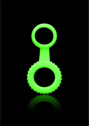 Cockring and Ball Strap - Glow in the Dark