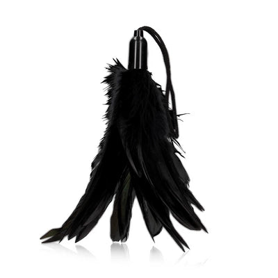 Small Feather Tickler - Black