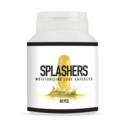 Splashers - Lubricant Capsule - 40 Pieces