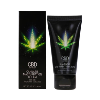 CBD Cannabis Masturbation Cream for Him - 2 fl oz / 50 ml