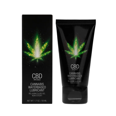 CBD Cannabis Waterbased Lubricant - 2 fl oz / 50 ml