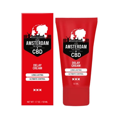 Original CBD from Amsterdam - Delay Cream - 2 fl oz / 50 ml