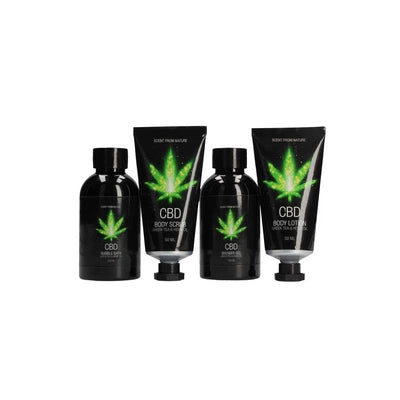 CBD Toilet Set Green Tea Hemp Oil