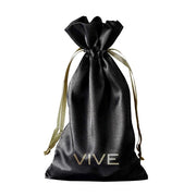 Vive Satin Toy Bag - Black