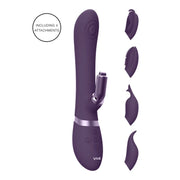 Etsu - Pulse Wave G-Spot Rabbit  Clitoral Stimulator - Purple