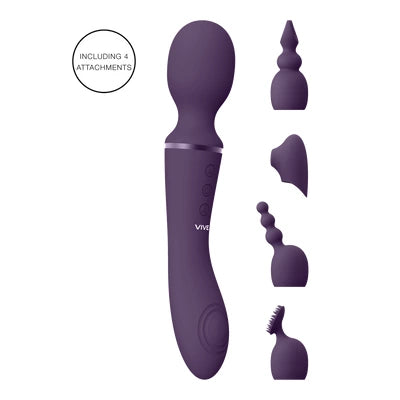 Nami - Pulse Wave  Vibrating Wand - Purple